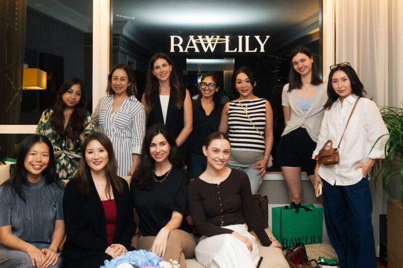 A scene from Raw-Lily's event, "Dear Future Me," celebrating creativity and connection among attendee